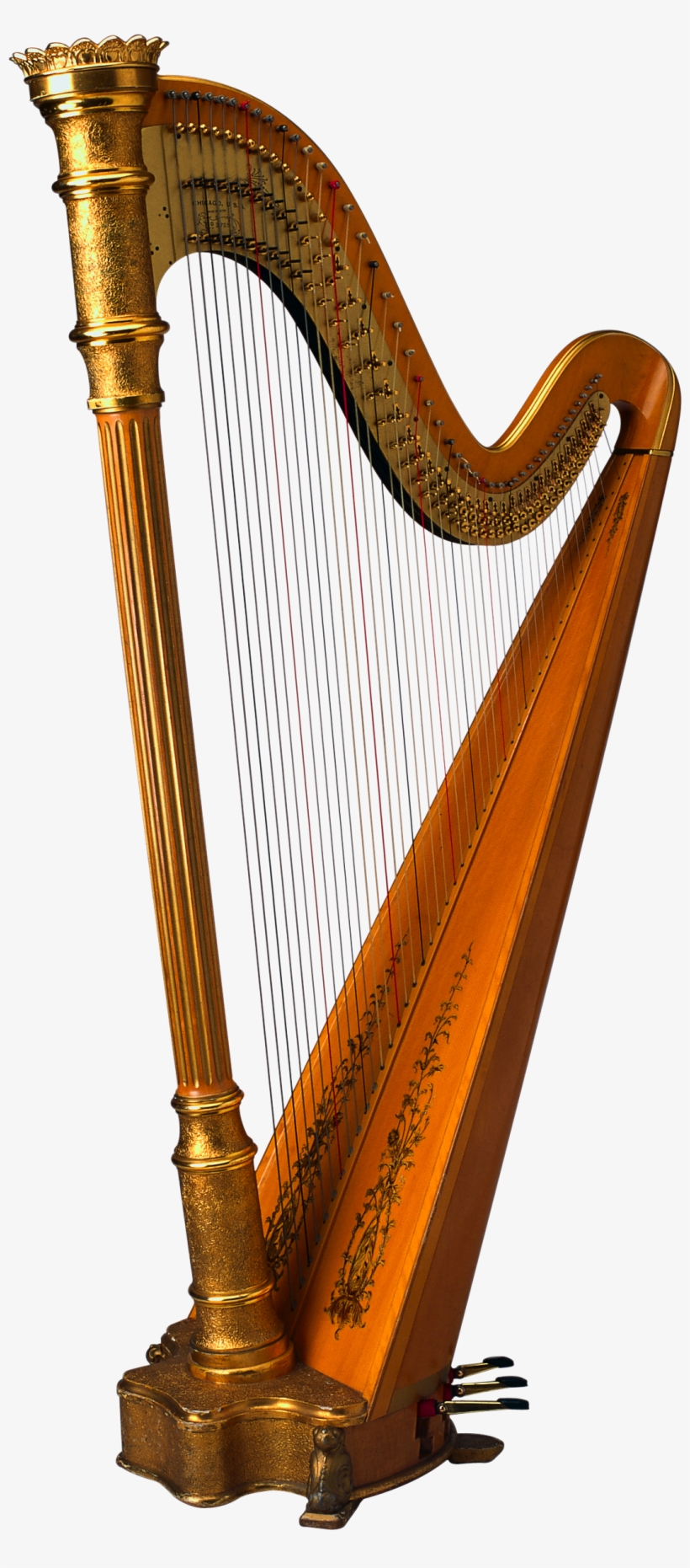 Instrumento De Cuerda Arpa, transparent png