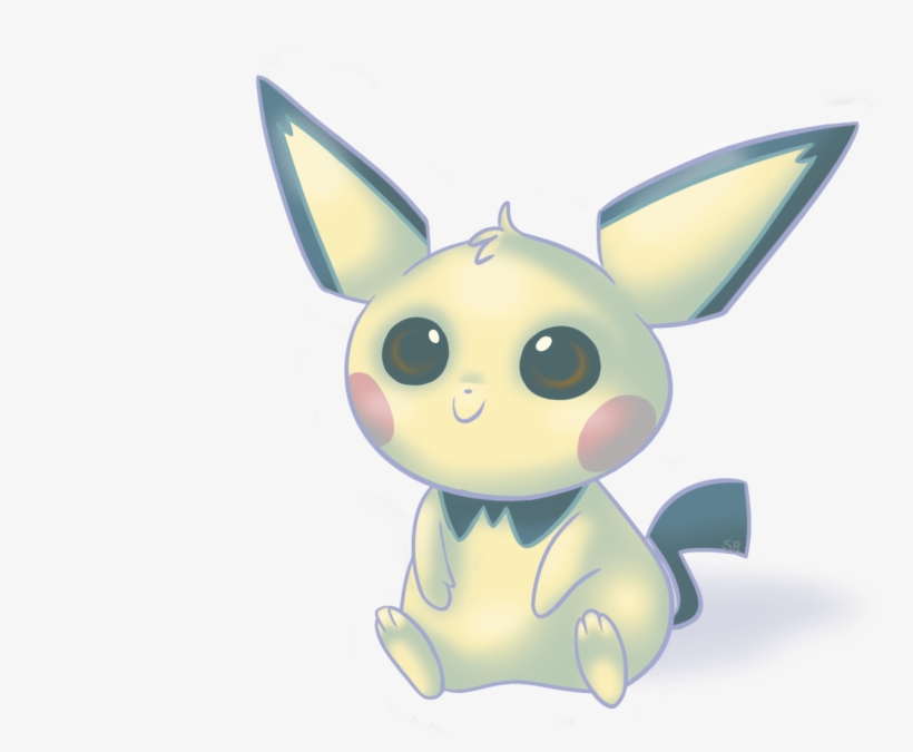 I Drew A Pichu What'chu Think - Cartoon, transparent png