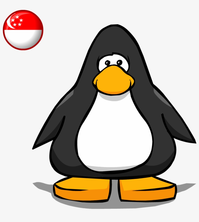 Singapore Flag Pc - Club Penguin, transparent png