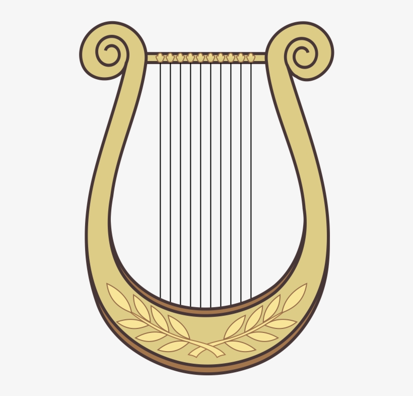 Ourclipart Pin - Lyre Clipart, transparent png