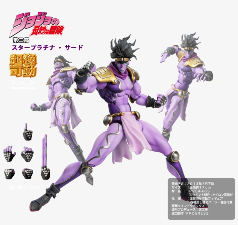 ☆super Figure Moving - Super Figure Moving Jojo's Bizarre Adventure 55. Stars, transparent png