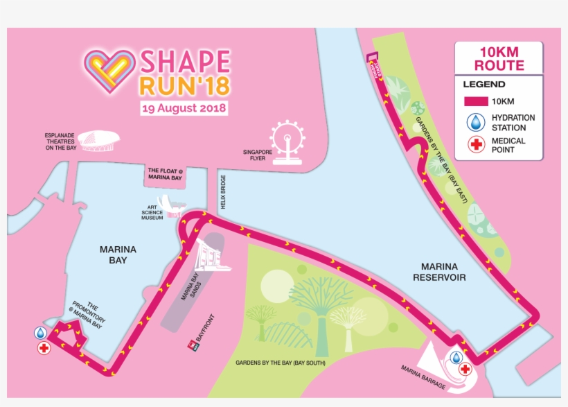 Flag Off Time - Shape Run Route 2018, transparent png