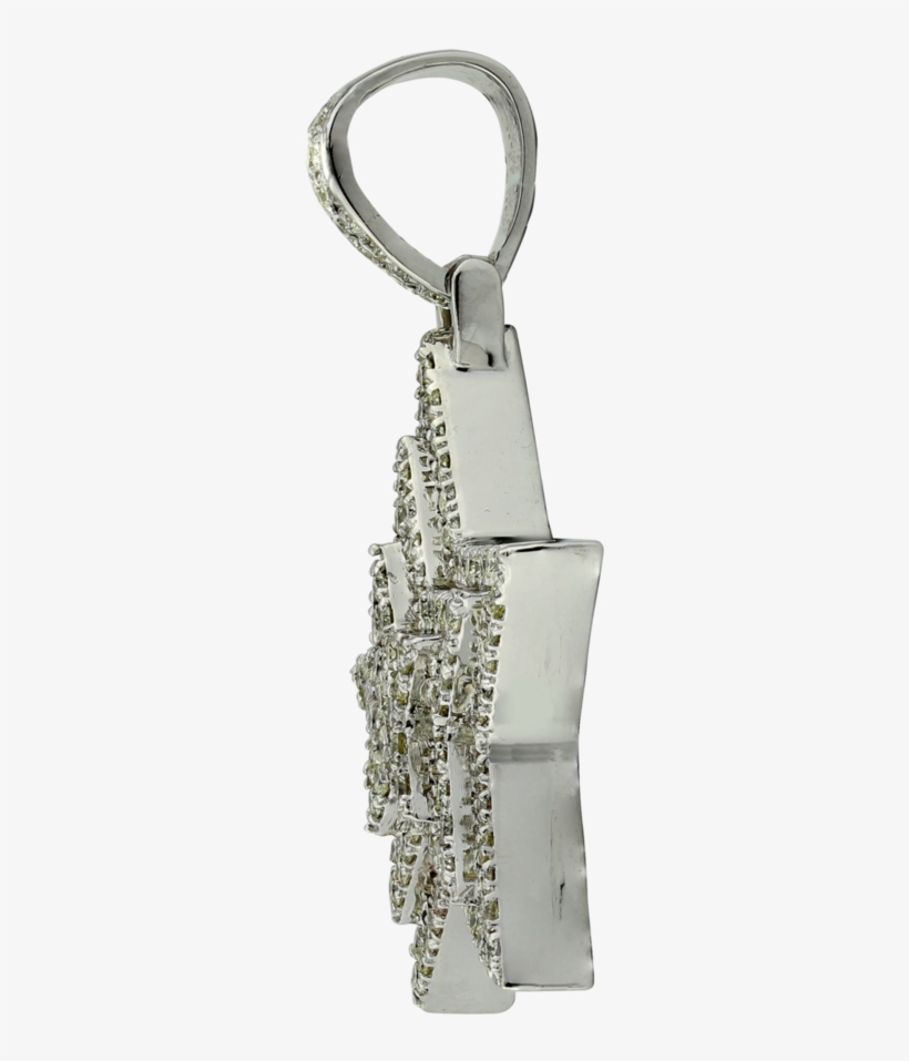 63ctw 14k Gold 3d Star Diamond Pendant, transparent png