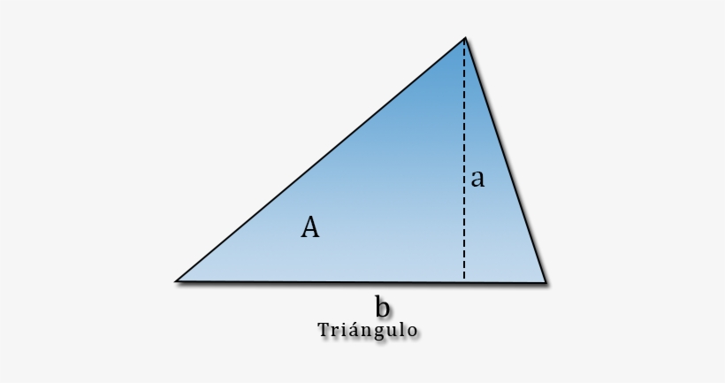Área De Un Triángulo , Representación - Area De Un Triangulo Png, transparent png