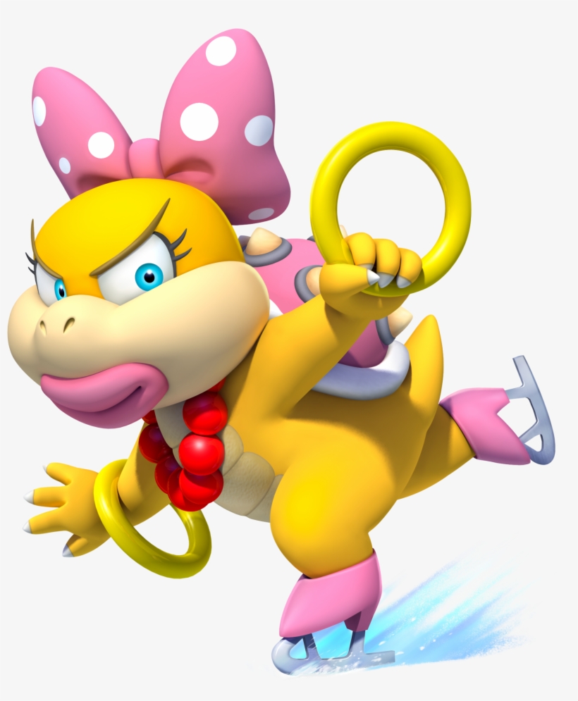 Mario Clipart New Super Mario Bro - Wendy Koopa, transparent png