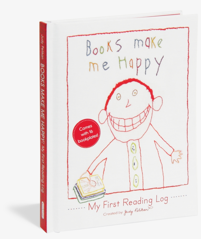 Books Make Me Happy - Books Make Me Happy By Judy Pelikan, transparent png