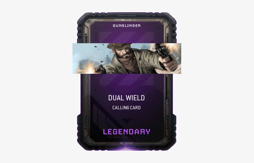 Dual Wield Supply Drop Card Mwr - Portable Network Graphics, transparent png