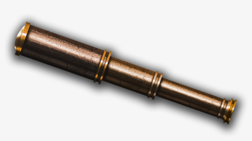 Spy Glass Png - Pirate Telescope Png, transparent png