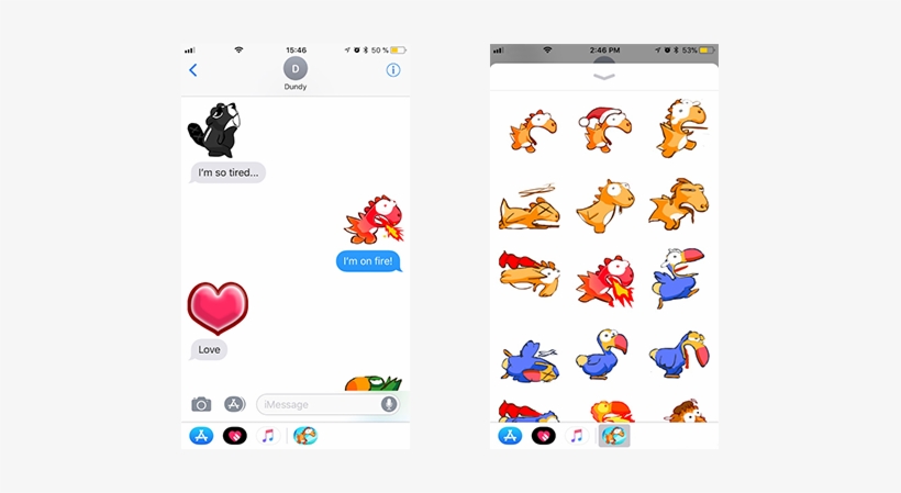 Imessage Conversation - Imessage, transparent png