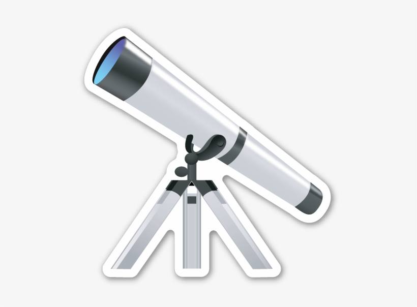 Telescope - Emoji Telescopio, transparent png