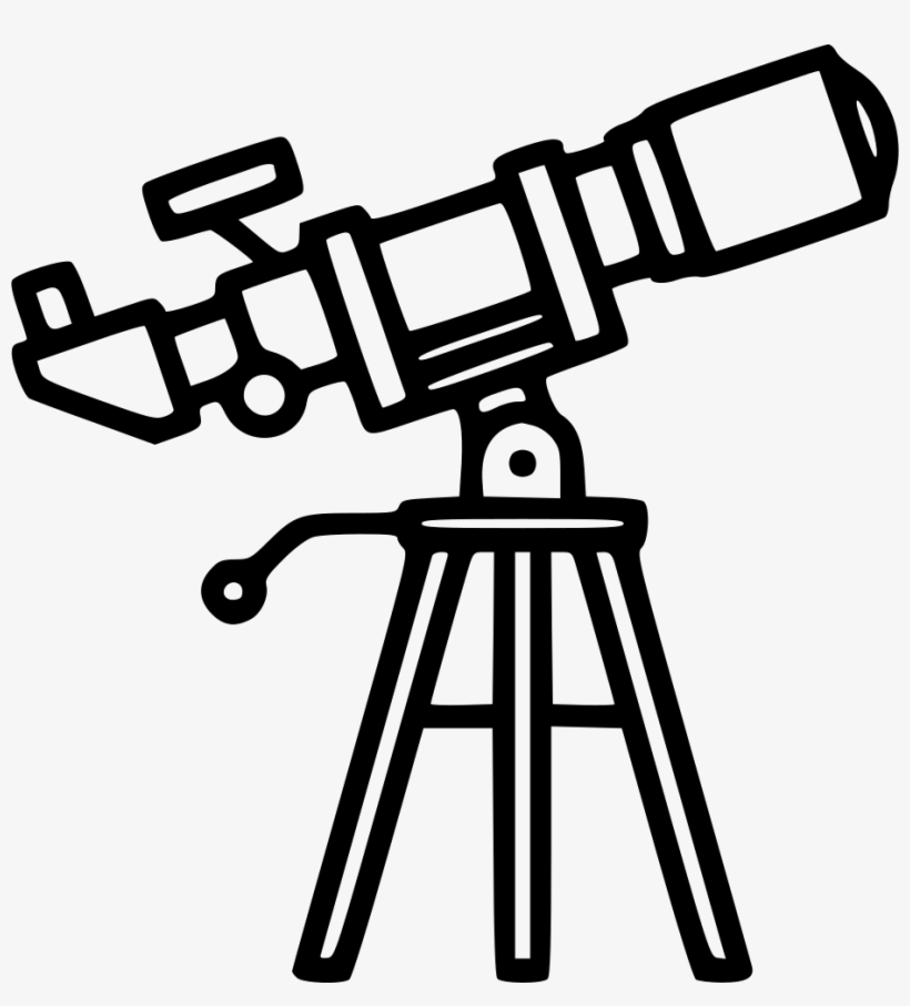 Png File - Dibujo Telescopio, transparent png