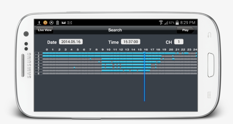 Video Surveillance Playback Andro - Security Cam Smartphone, transparent png