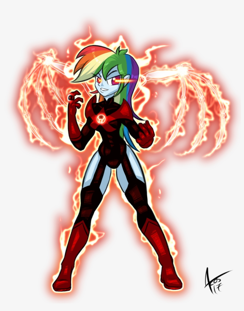 Cynos-zilla, Crossover, Dc Comics, Equestria Girls, - Equestria Girls Green Lantern, transparent png