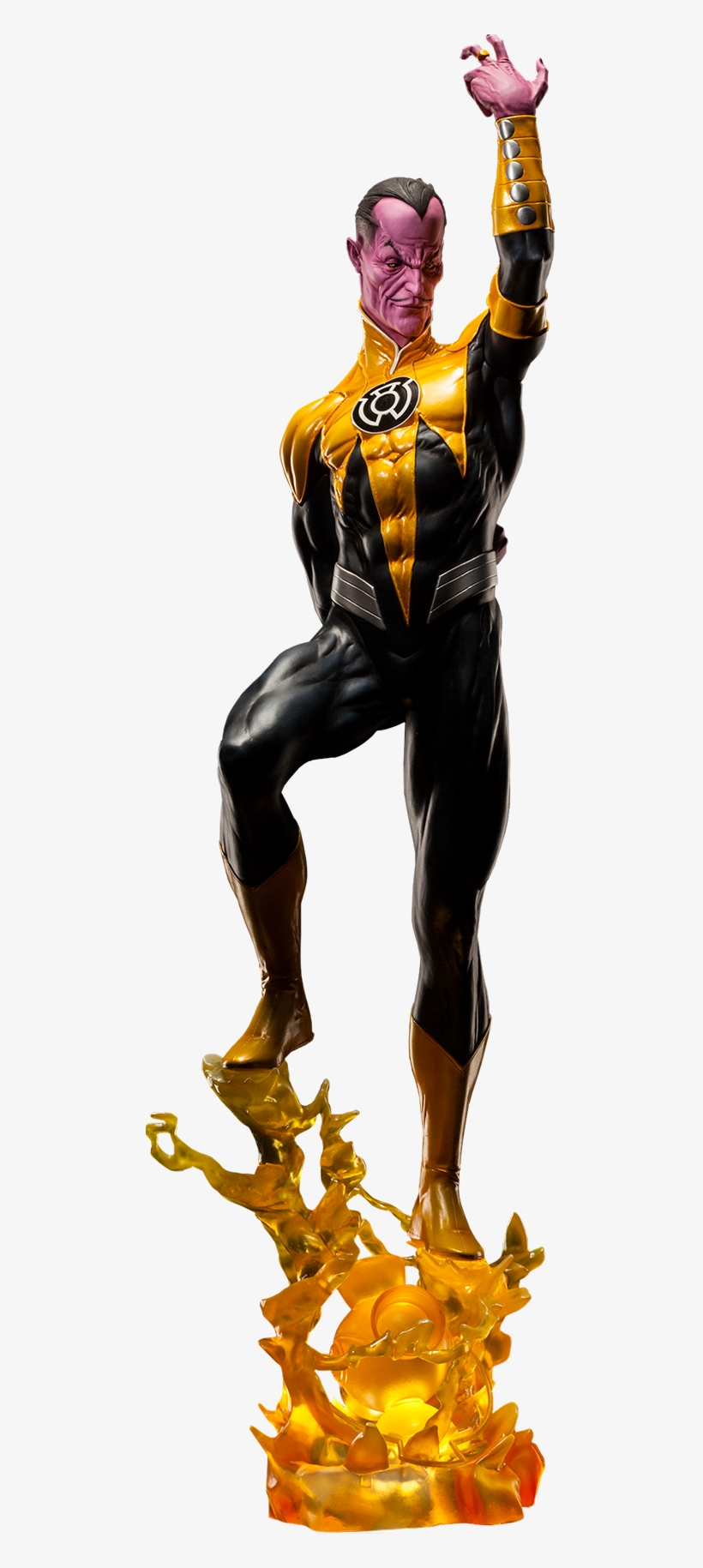 5" Dc Comics Premium Format™ Figure Sinestro - Green Lantern - Sinestro Premium Format Statue, transparent png