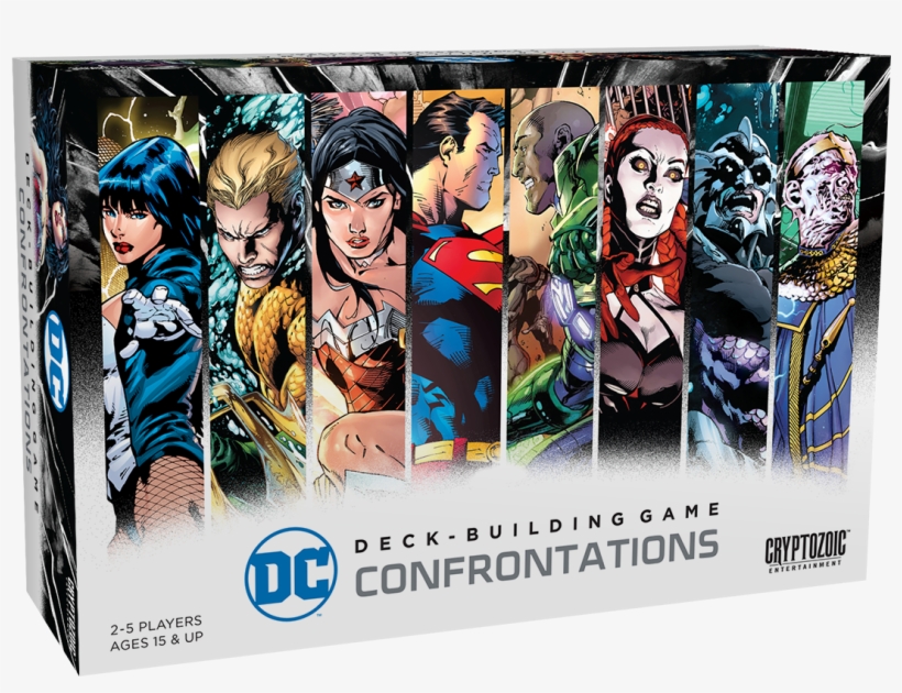 Dc Comics Deck-building Game - Cryptozoic Entertainment Dc Comics Deck Building Card, transparent png