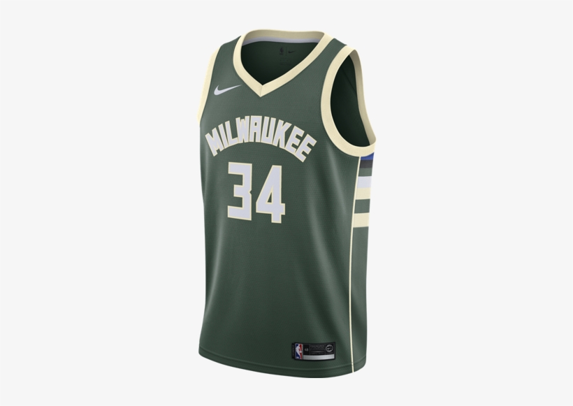 Giannis Antetokounmpo Icon Edition Swingman Milwaukee - Giannis Antetokounmpo Jersey, transparent png