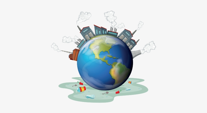 Display - Earth Pollution Png, transparent png