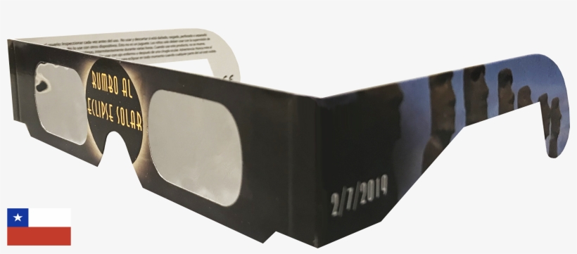Chile Solar Sky Eclipse Glasses - Solar Eclipse, transparent png
