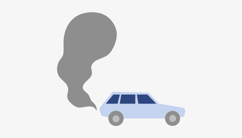 January - Car Cartoon Png Pollution, transparent png