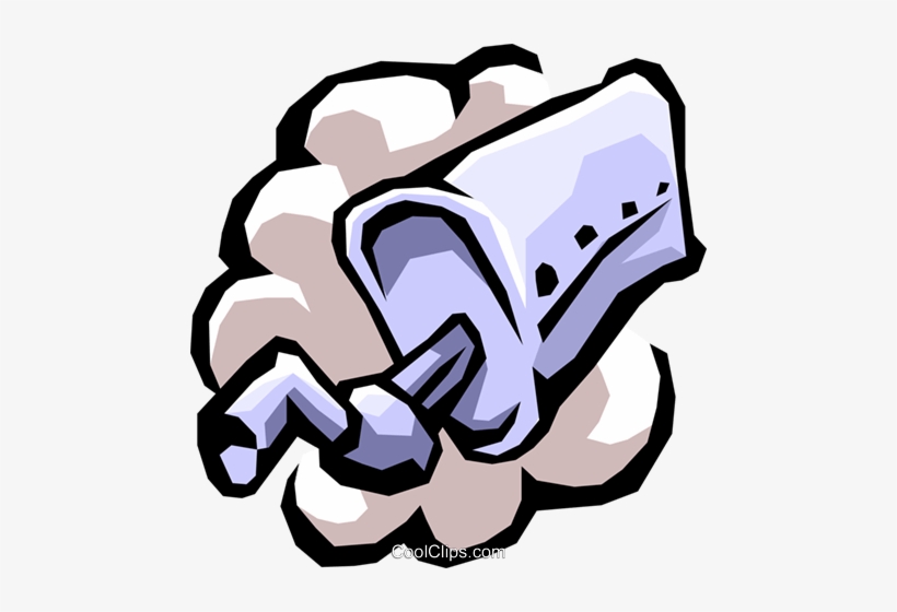 Muffler With Air Pollution Royalty Free Vector Clip - Poluição Do Ar Png, transparent png
