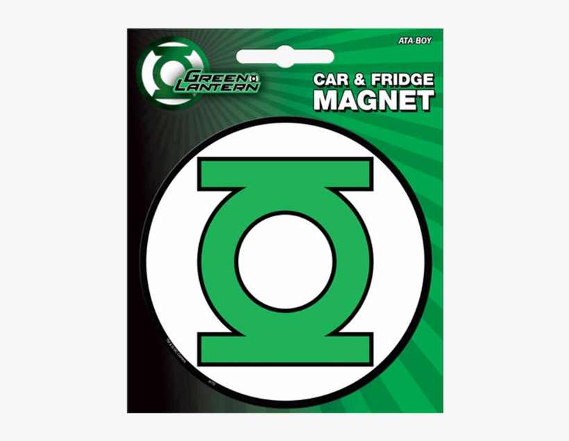 Green Lantern Logo Magnet - Green Lantern Logo Clipart, transparent png