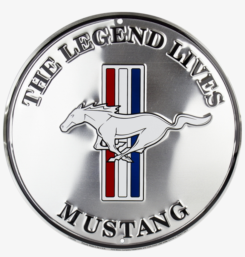 Ford Mustang "the Legend Lives" Circle Sign - Justice For My Sister, transparent png