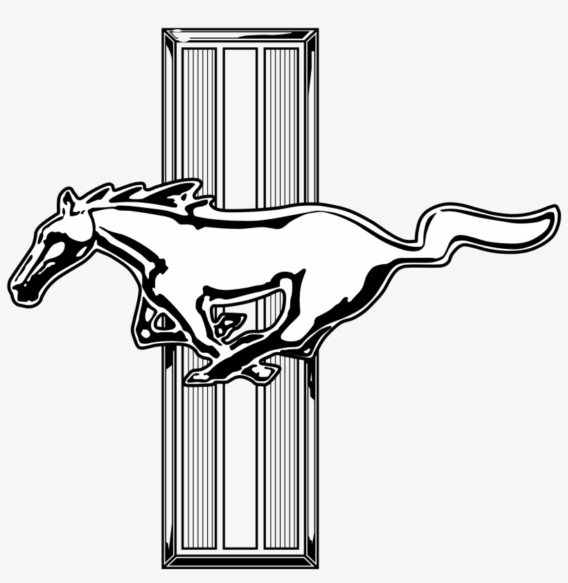Mustang Logo Png Transparent - Ford Mustang Logo Png, transparent png