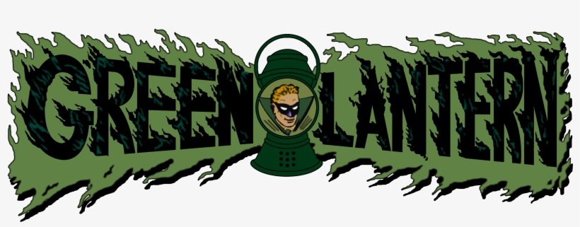 "green Lantern" Logo Recreated Using Photoshop - Green Lantern #1 Comic Cover Wood Wall Art, transparent png
