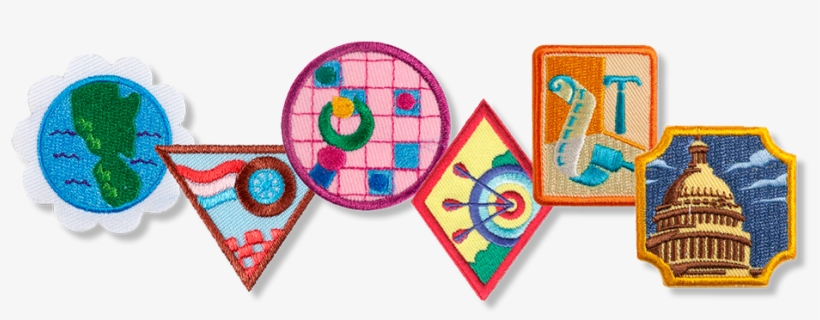 Girl Scout Badges - Girl Scouts Of The Usa, transparent png