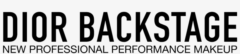 Due To An Overwhelming Demand, The Dior Backstage Face - Dior Backstage Logo, transparent png