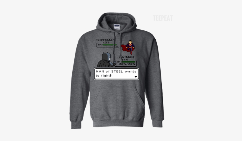 Superman Vs Batman Tee Apparel Teepeat - Kimber Hoodie Weapon Hooded Sweater Brand Rifle Ar-15, transparent png