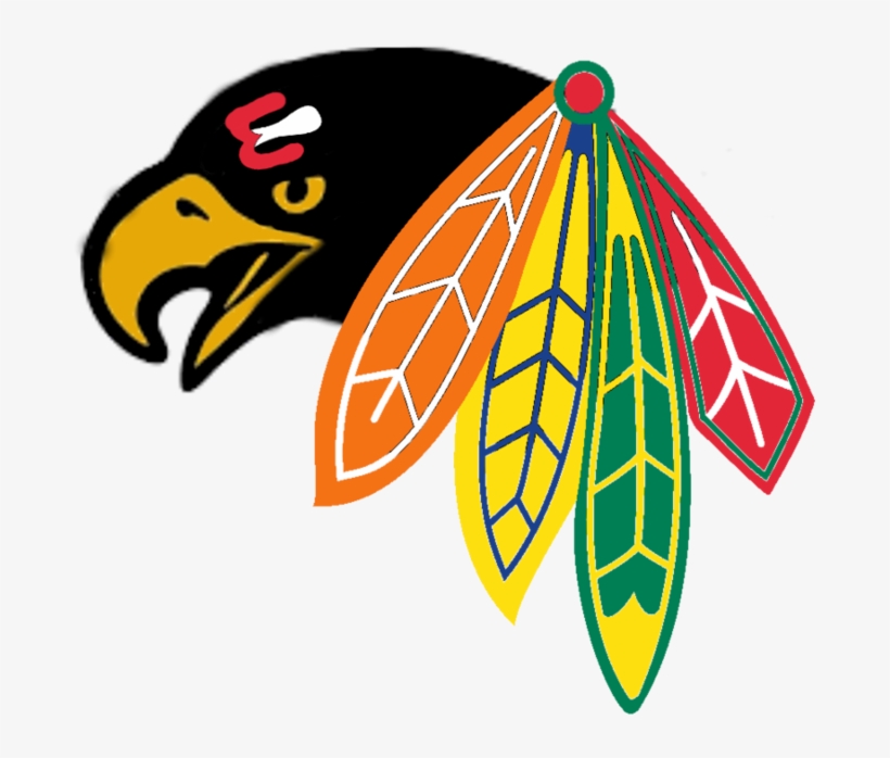 First Custom Logo By - Chicago Blackhawk Png Logo, transparent png