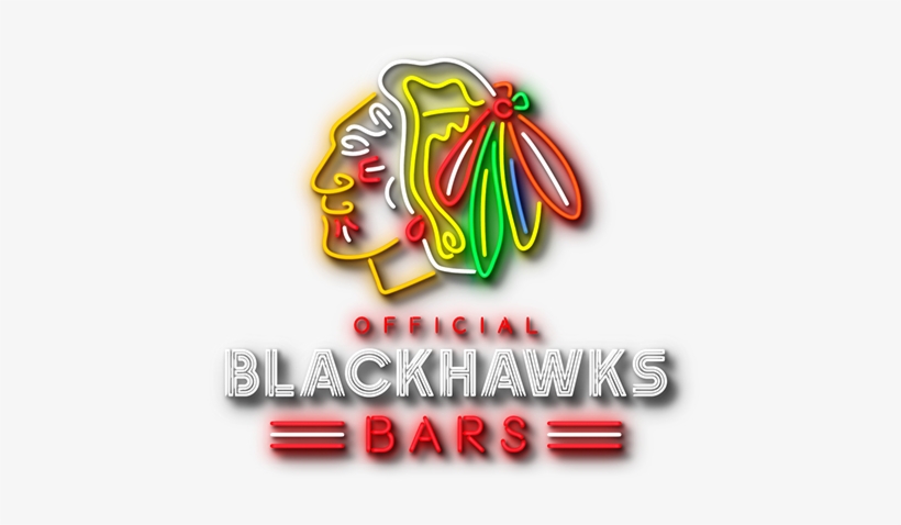 Oficial Blackhawks Bars Logo Oficial Blackhawks Bars - Chicago Blackhawks, transparent png