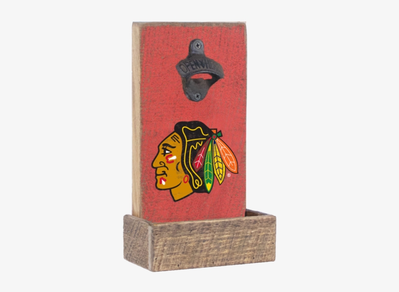 Chicago Blackhawks Bottle Opener - Chicago Blackhawks, transparent png