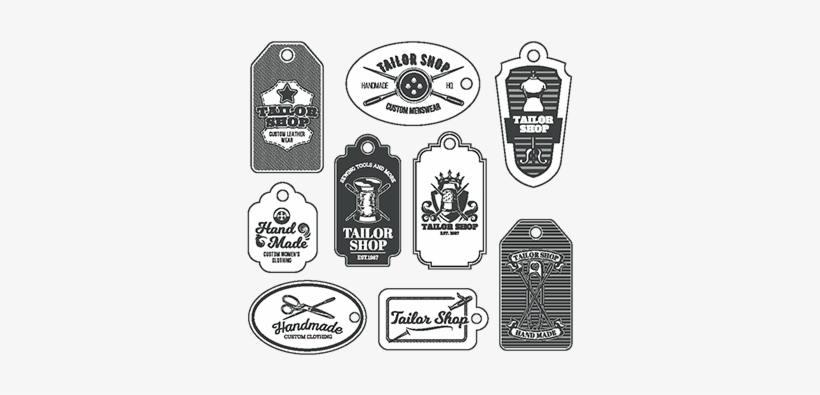 Set Of Vector Tailor Emblem Signage Logo Tailor Vector