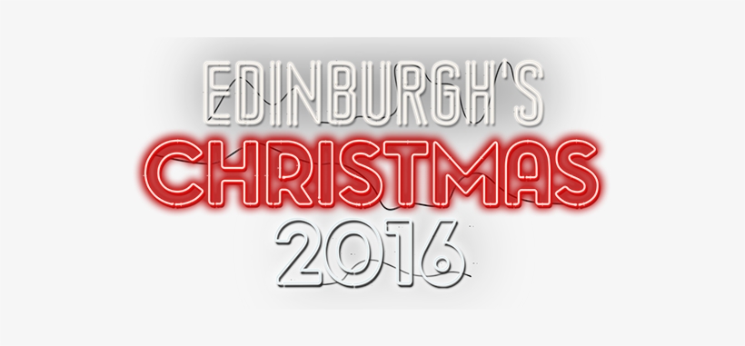 Edinburgh Christmas Logo X2 - Calligraphy, transparent png