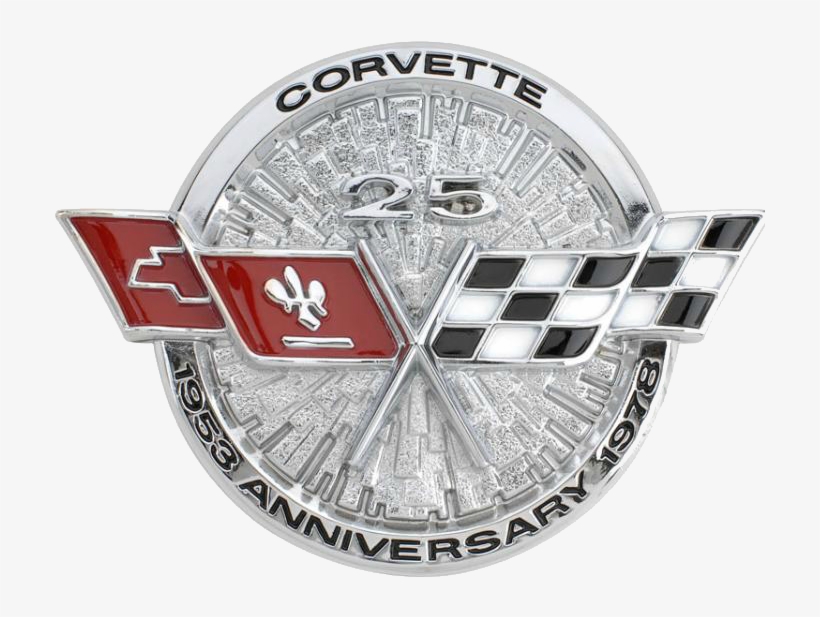 1978 Emblem 25th Anniversary - 1978 Corvette Emblem, transparent png