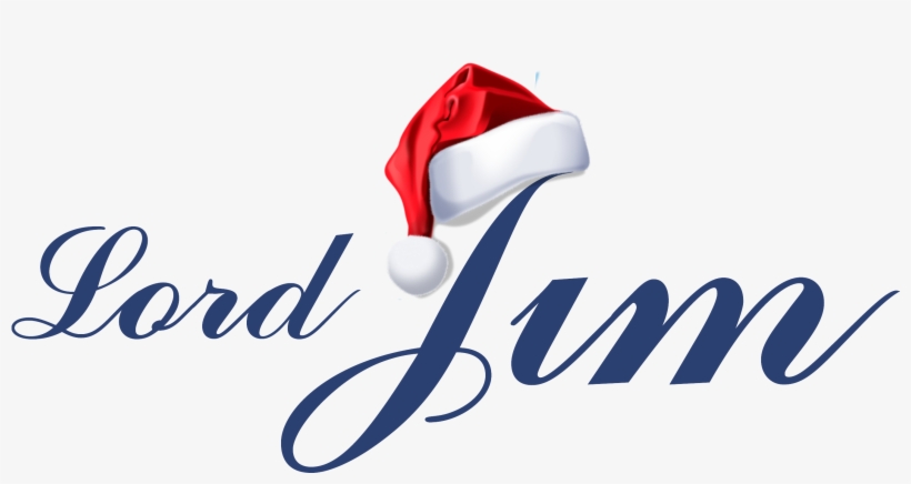 Lord Jim Christmas Logo Large - 4k Resolution, transparent png