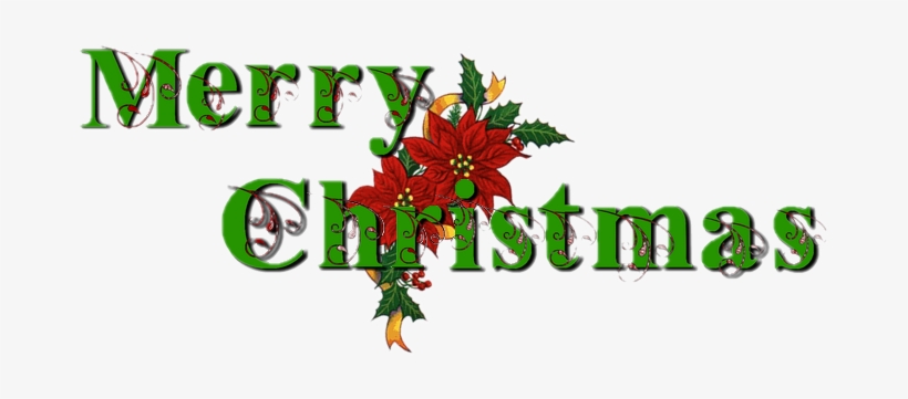 Merry Christmas Logo, transparent png