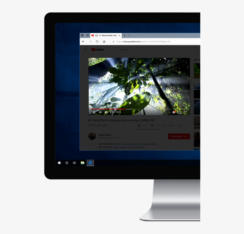 Microsoft Edge Extension Web Browser Screen - Turn Off The Lights, transparent png