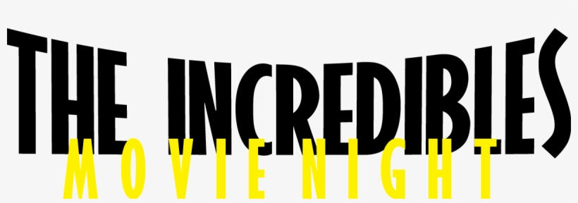 Tipografia De Los Increibles, transparent png