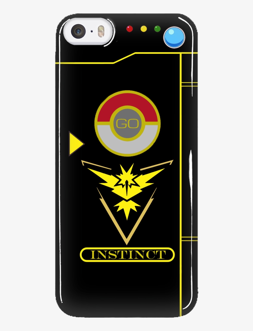 Team Instinct Pokedex Phone Case Pokemon Go - Team Instinct Iphone Case, transparent png