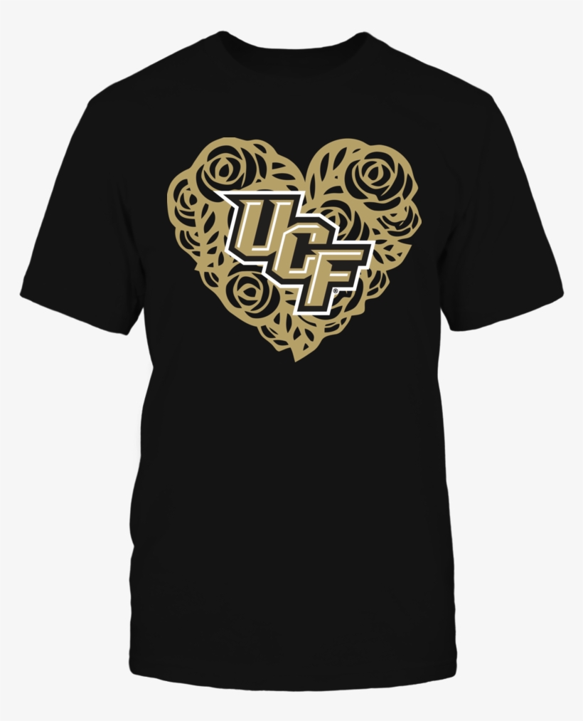 Ucf Knights Rose Heart T Shirt - Scrambler Ducati T Shirt, transparent png