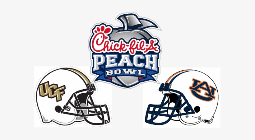 Betting Odds, Point Spread And Tv Info For Peach Bowl - Ucf Vs Auburn Peach Bowl, transparent png