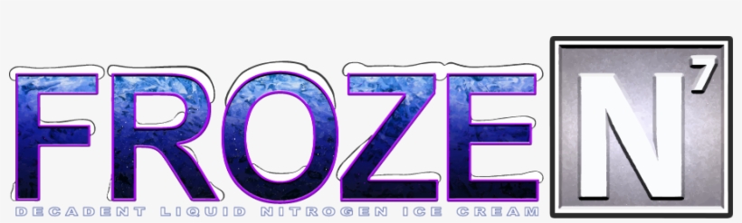 Is A Cutting Edge Premium Ice Cream Store That Creates - Nitrogen N7 Logo, transparent png
