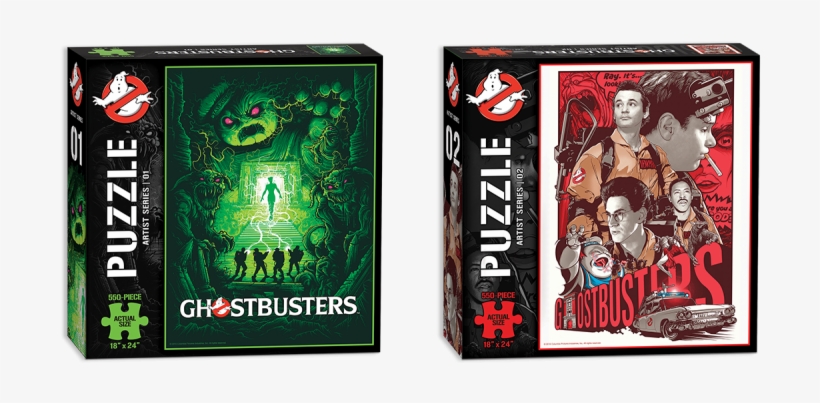 Ghostbusters Artist Series 01 Puzzle - Puzzle Ghostbusters, transparent png