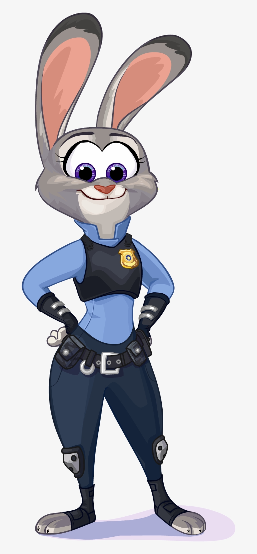 Image - Judy Hopps Club Penguin, transparent png