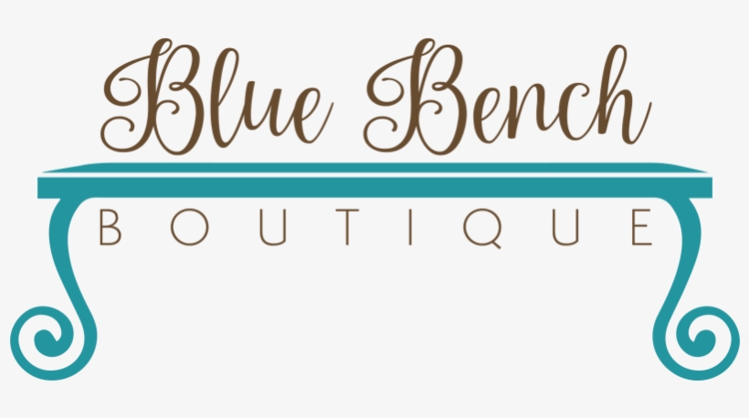 Blue Bench Boutique - Calligraphy, transparent png