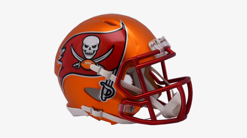 Tampa Bay Buccaneers Riddell Speed Mini Helmet - Tampa Bay Buccaneers Football Helmet, transparent png