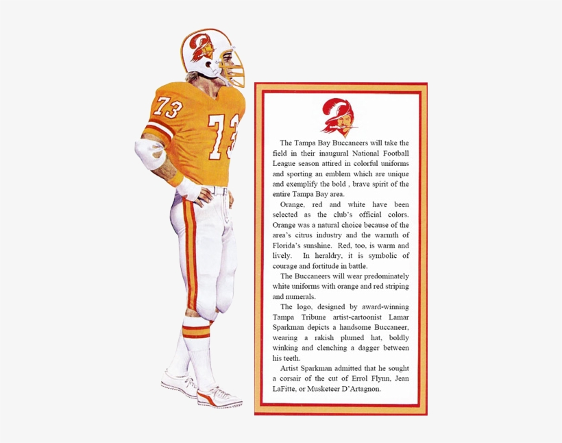 Tampa Bay Buccaneers Inaugural Uniform Tampa Bay Buccaneers
